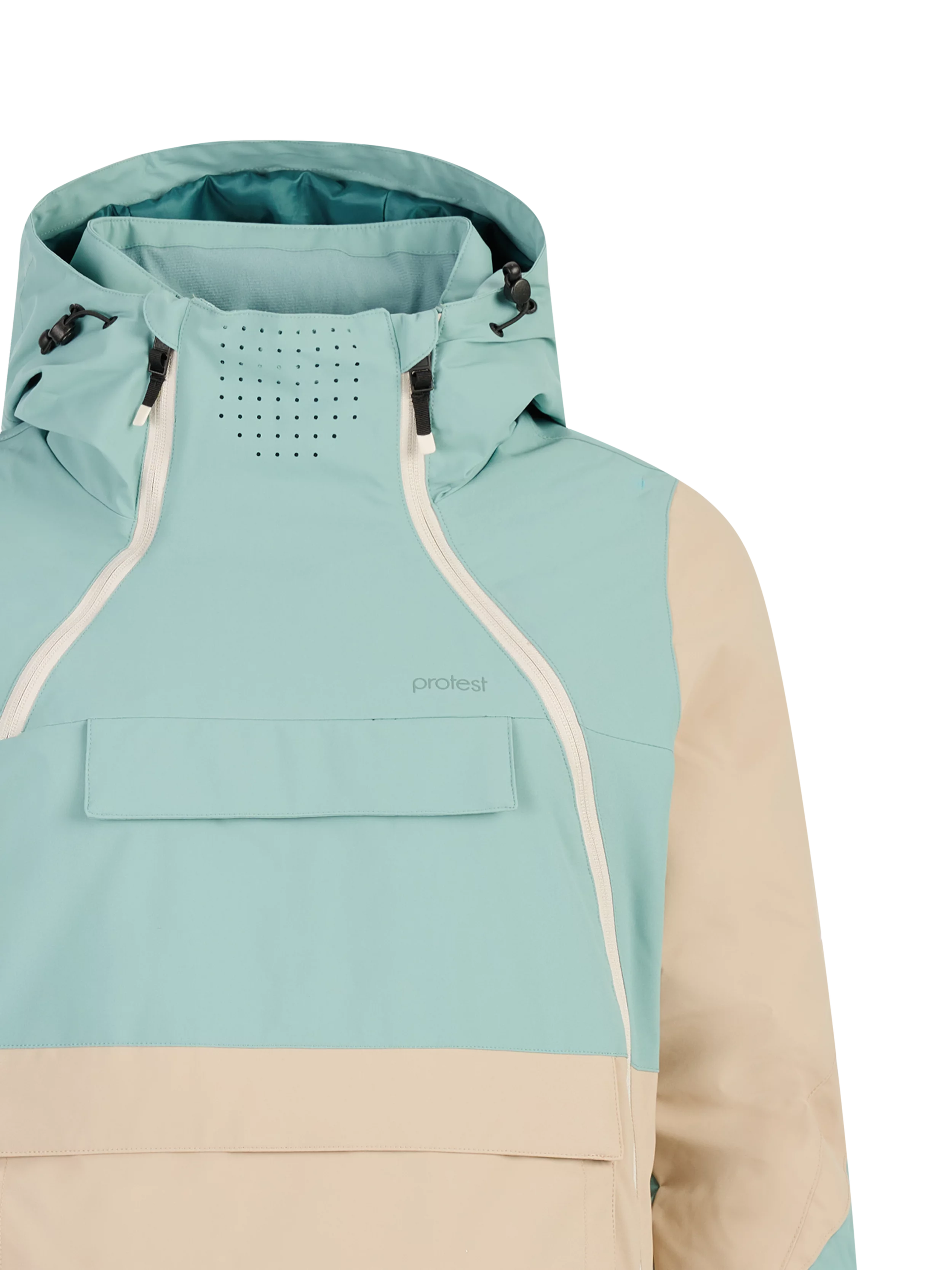 Geaca Hanorac Protest Femei PRTFall Glacial Blue 10K [2]