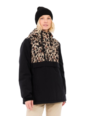 Geaca Hanorac Protest Femei PRTViper True Black 10K [8]