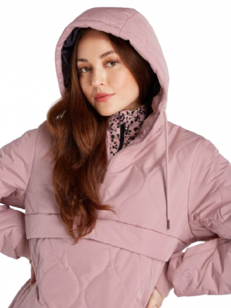 Geaca Hanorac Protest Dama Prtpeonies Mauvepink 10K [5]