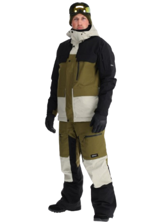 Geaca Icepeak Barbati Cale Black Green 10K [6]