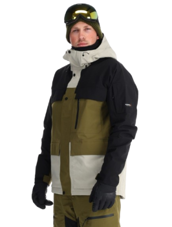 Geaca Icepeak Barbati Cale Black Green 10K [3]