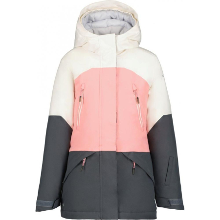 Promotii - Geaca Icepeak Copii Lingen White/Pink 10K