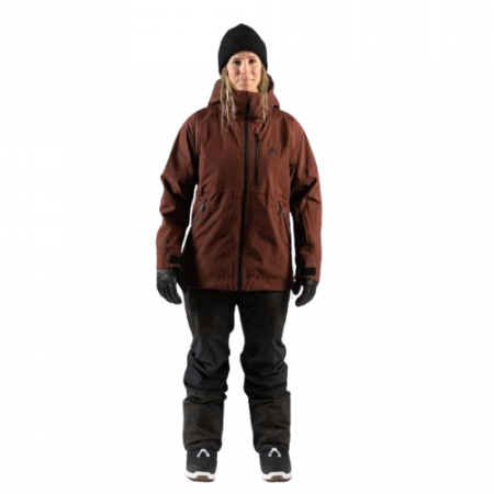 Geaca Jones Dama Mountain Surf Parka Vulcan Red 20K [1]