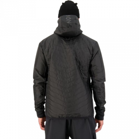 Geaca Merino Mons Royale Arete Wool Insulation Hood Black [2]