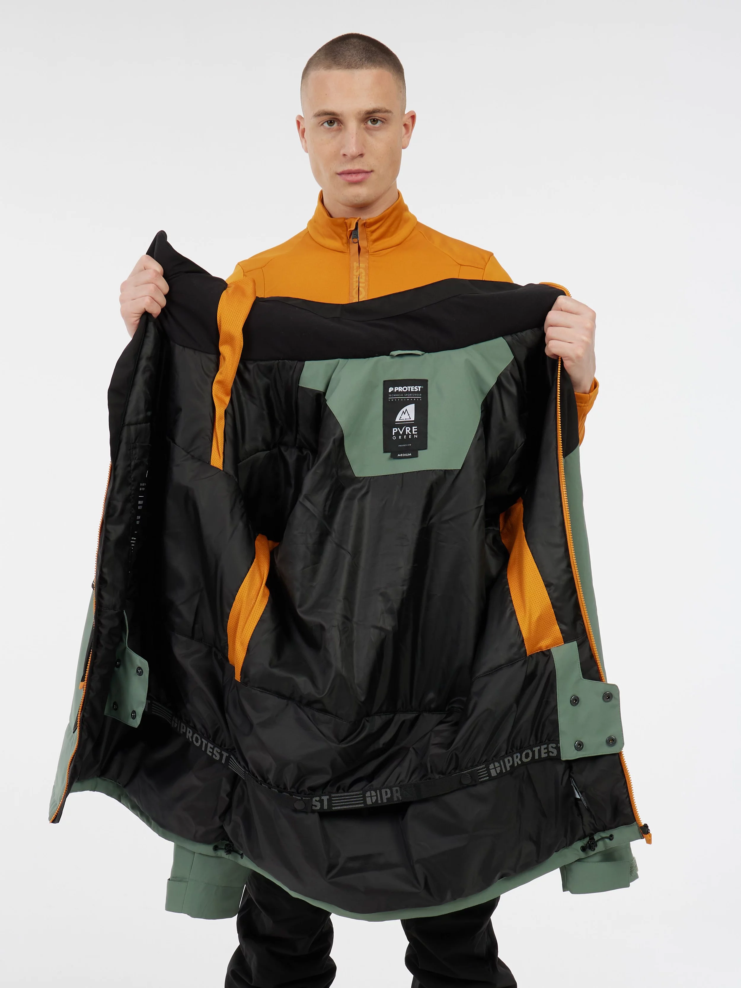 Geaca Protest Barbati PRTLado Aspen Green 10K [6]