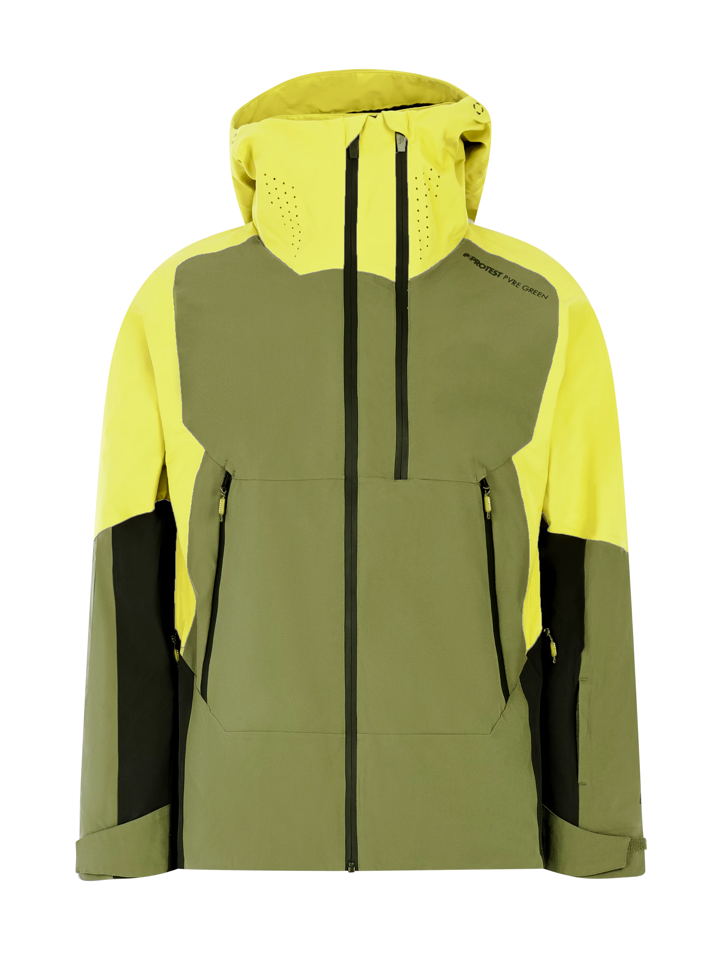 Geci - Geaca Protest Barbati PRTThrow Herbal Green 20K