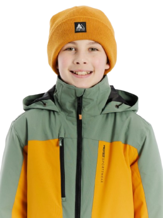 Geaca Protest Copii PRTMilan Caramel Yellow 10K [4]