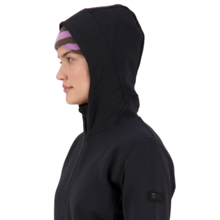 Hanorac Mons Royale Arcadia Merino Fleece Black [2]