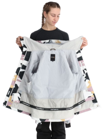 Geaca Icepeak Femei Creola Purple/Black 10K [3]