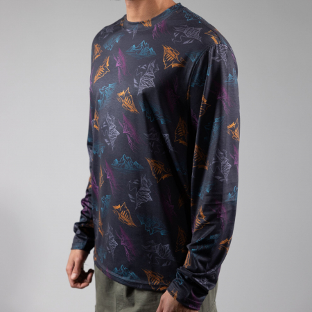 First layer - FIRST LAYER JONES REC LONG SLEEVE TECH GRANITE GRAY