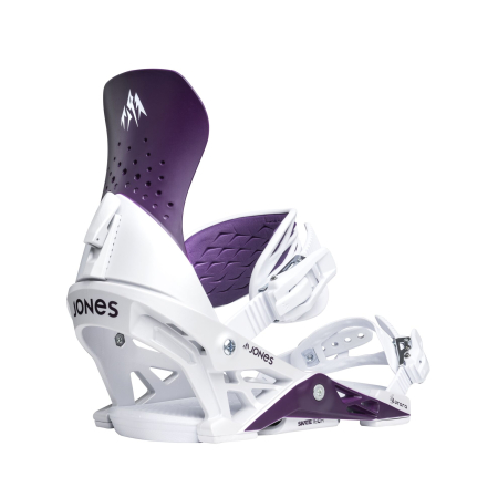 Legaturi snowboard - Legaturi Snowboard Jones Aurora Women Deep Purple White 25/26
