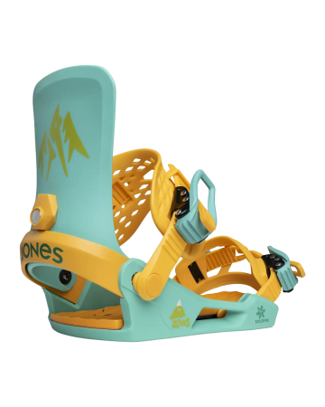 Legaturi snowboard - Legaturi Snowboard Jones Copii Eclipse Sky Arctic Sunshine Blue
