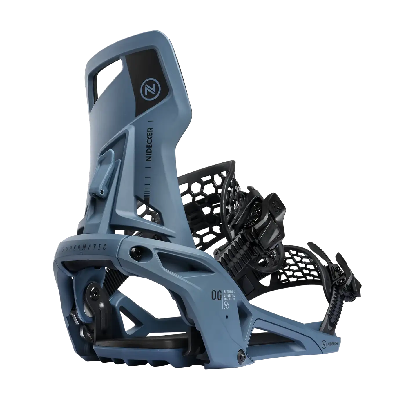Legaturi snowboard - Legaturi Snowboard Nidecker OG Supermatic Atlantic 25/26