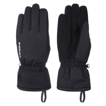 Kesztyűk - Uniszex síkesztyű Icepeak Hayden Black 10K