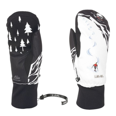 Manusi - Manusi Ski Level Coral Mitt Jacquard