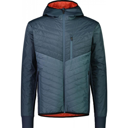 Mid Layer merino Mons Royale Arete Wool Insulation Hood Midnight / Slate [0]