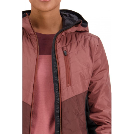 Mid Layer merino Mons Royale Neve Wool Insulation Hood Slow Bake [4]