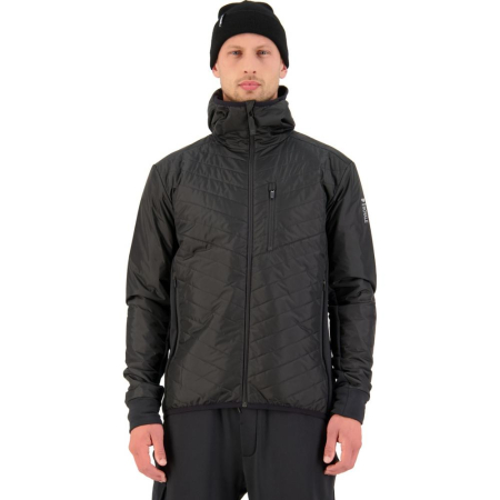 MidLayer merino Mons Royale M Arete Wool Insulation Hood Black [2]