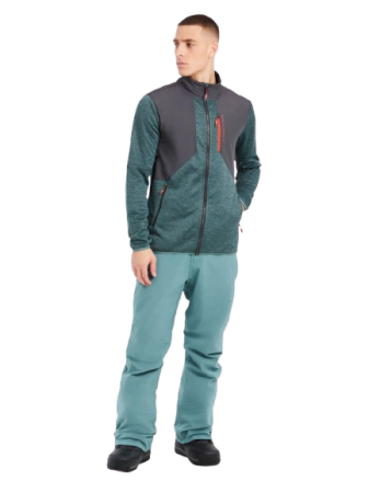 Midlayer Protest Prtcait Fullzip Atlantic Green [4]