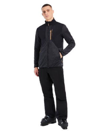 Midlayer Protest Prtcait Fullzip True Black [4]