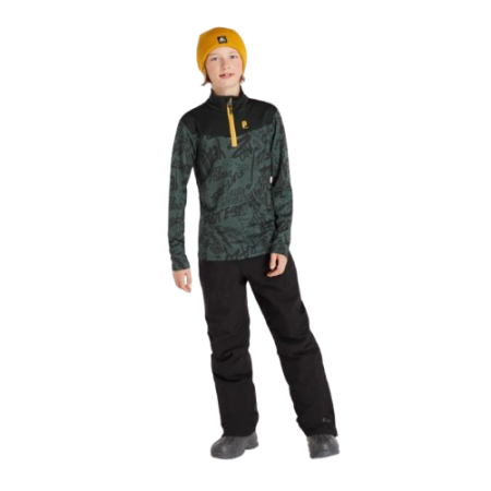 Midlayer Protest Prtjoep Copii 1/4 Zip Top Huntergreen [3]