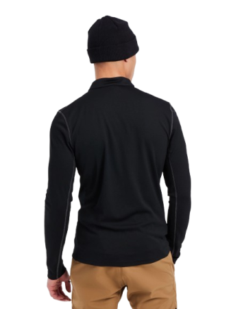 Midlayer Protest Prtkurano 1/4 Zip True Black [3]