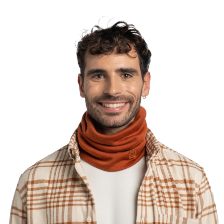 Neck Buff Adulti Merino Heavyweight Solid Cinnamon [3]