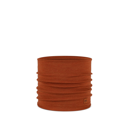 Neck-uri - Neck Buff Adulti Merino Heavyweight Solid Cinnamon