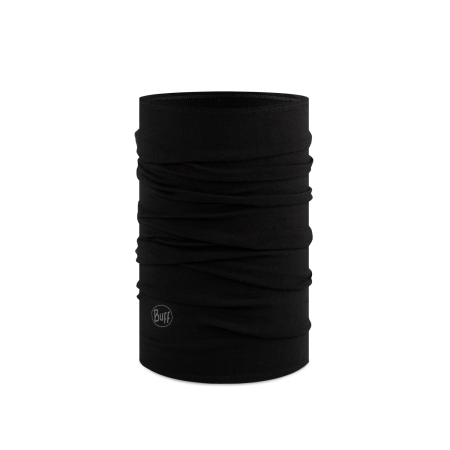 Neck Buff Adulti Merino Midweight Solid Black [1]