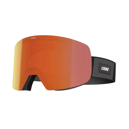 Ochelari Snow - Ochelari Schi Cebe Striker2 Heritage L Black Dark Grey Flash Revo Red