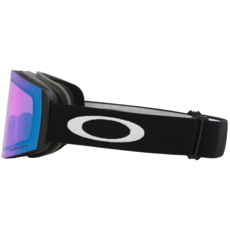 Ochelari Ski Oakley Fall Line M Matte Black Prizm Iced Iridium – ochelari cilindrici fara rama, cu tehnologie Ridgelock si lentile Prizm Snow Iced Iridium pentru vizibilitate maxima si confort pe partie. [2]