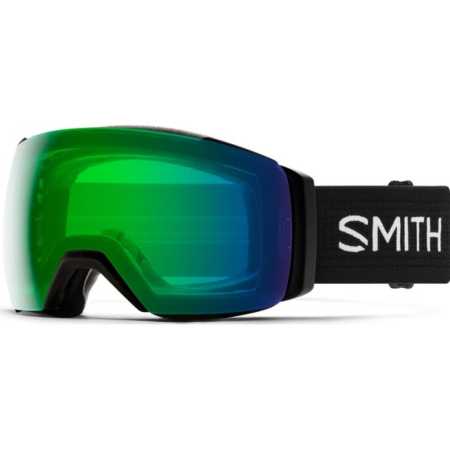 Ochelari Snow - Ochelari SMITH IO MAG XL Black ChromaPop Everyday Green Mirror