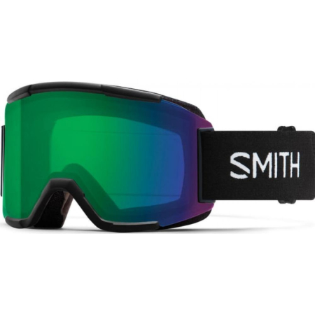 Ochelari Snow - Ochelari Smith SQUAD Black CHROMAPOP EVERYDAY GREEN Clear