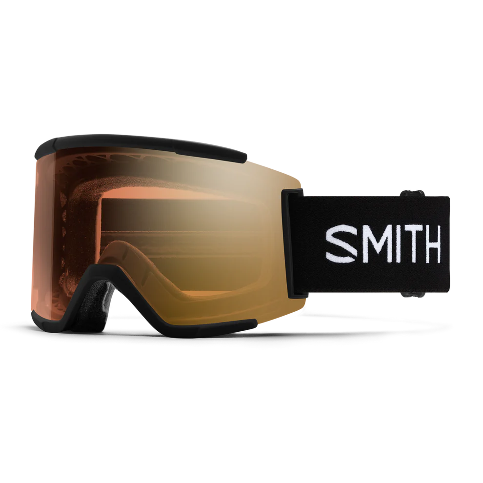 Ochelari Snow - Ochelari Smith Squad XL Black ChromaPop Pro Photochromic Gold Mirror