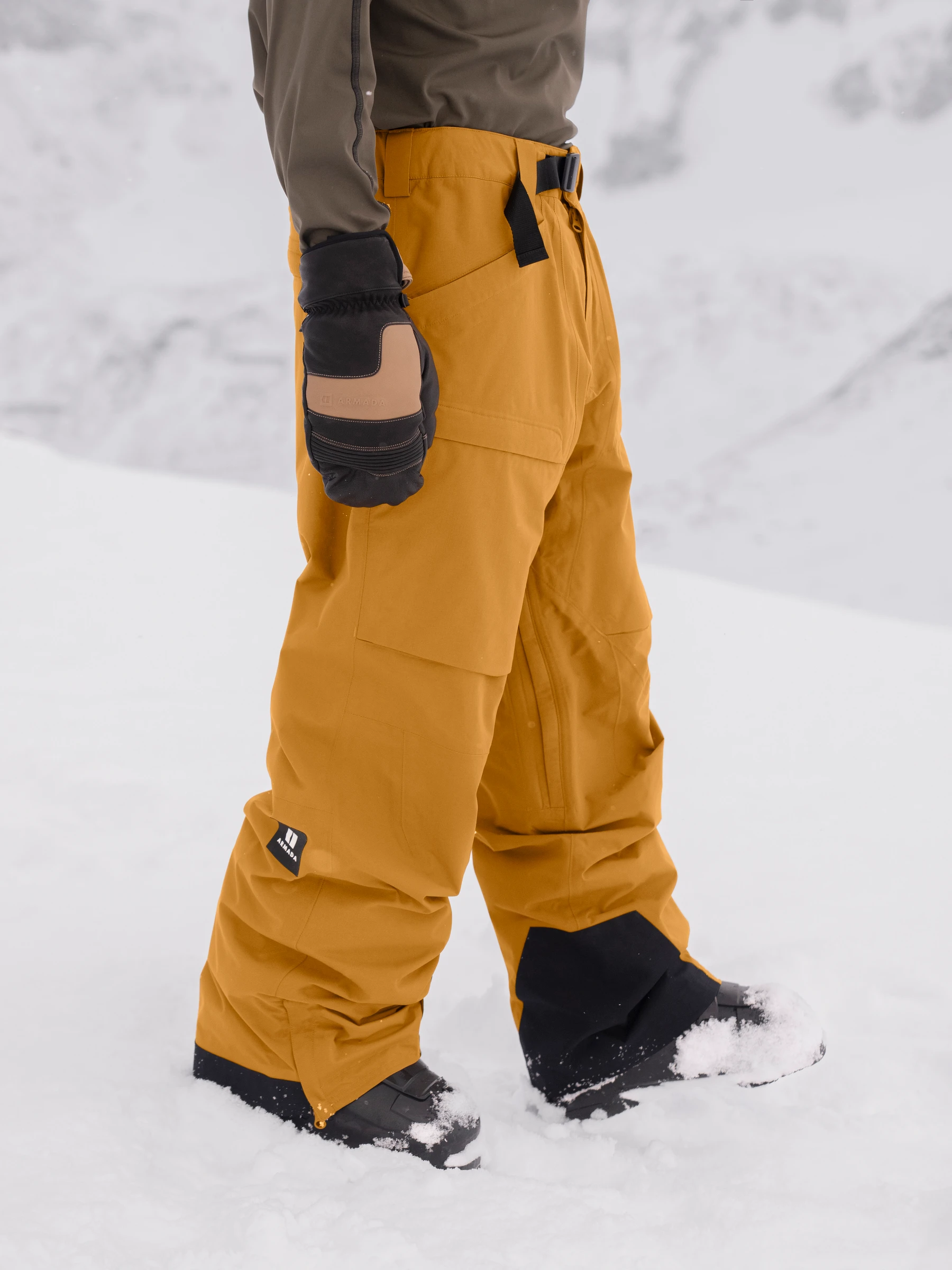 Pantaloni Armada Barbati Atlantis 2L Gore-Tex Golden Brown [4]