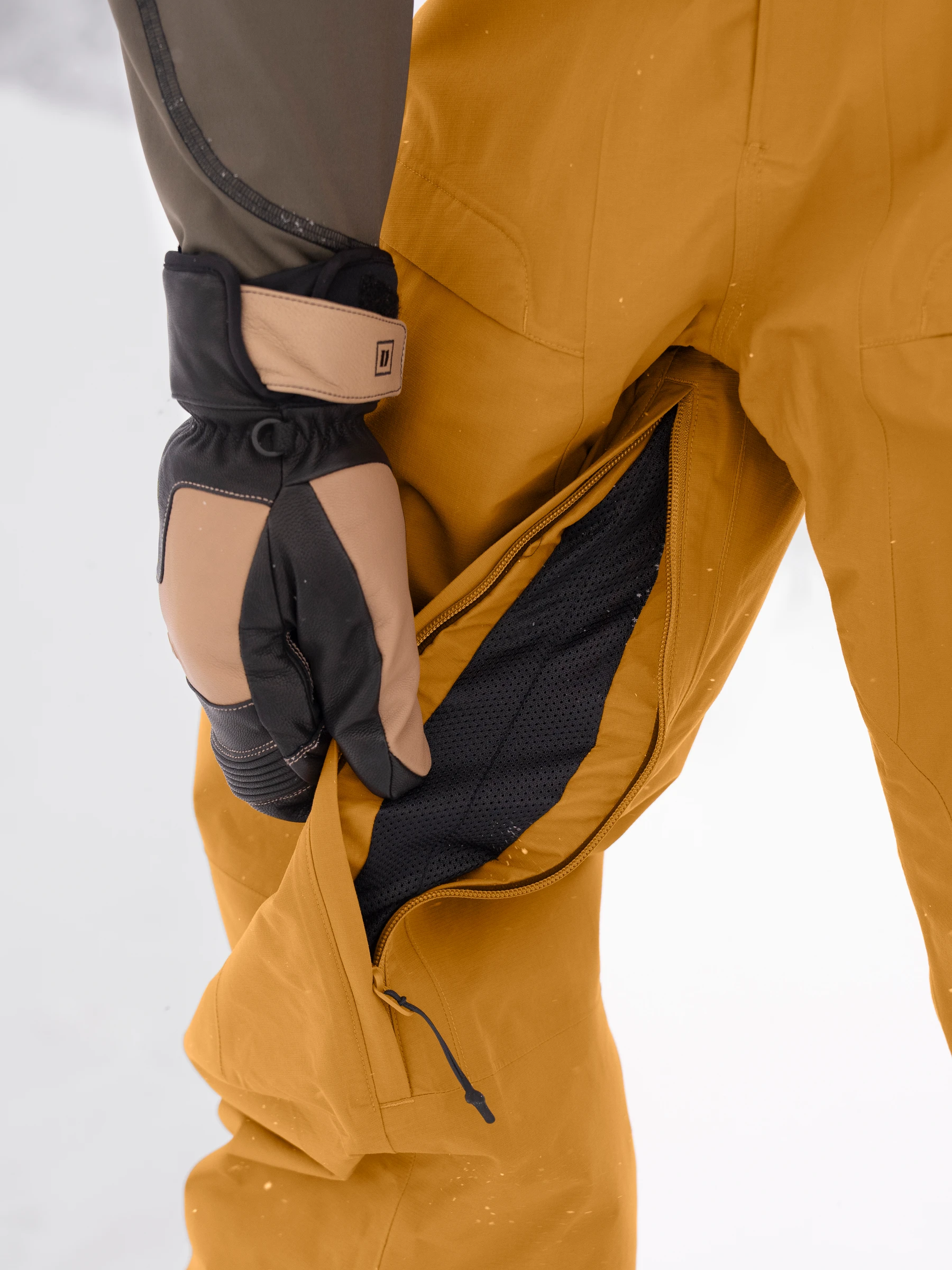 Pantaloni Armada Barbati Atlantis 2L Gore-Tex Golden Brown [1]
