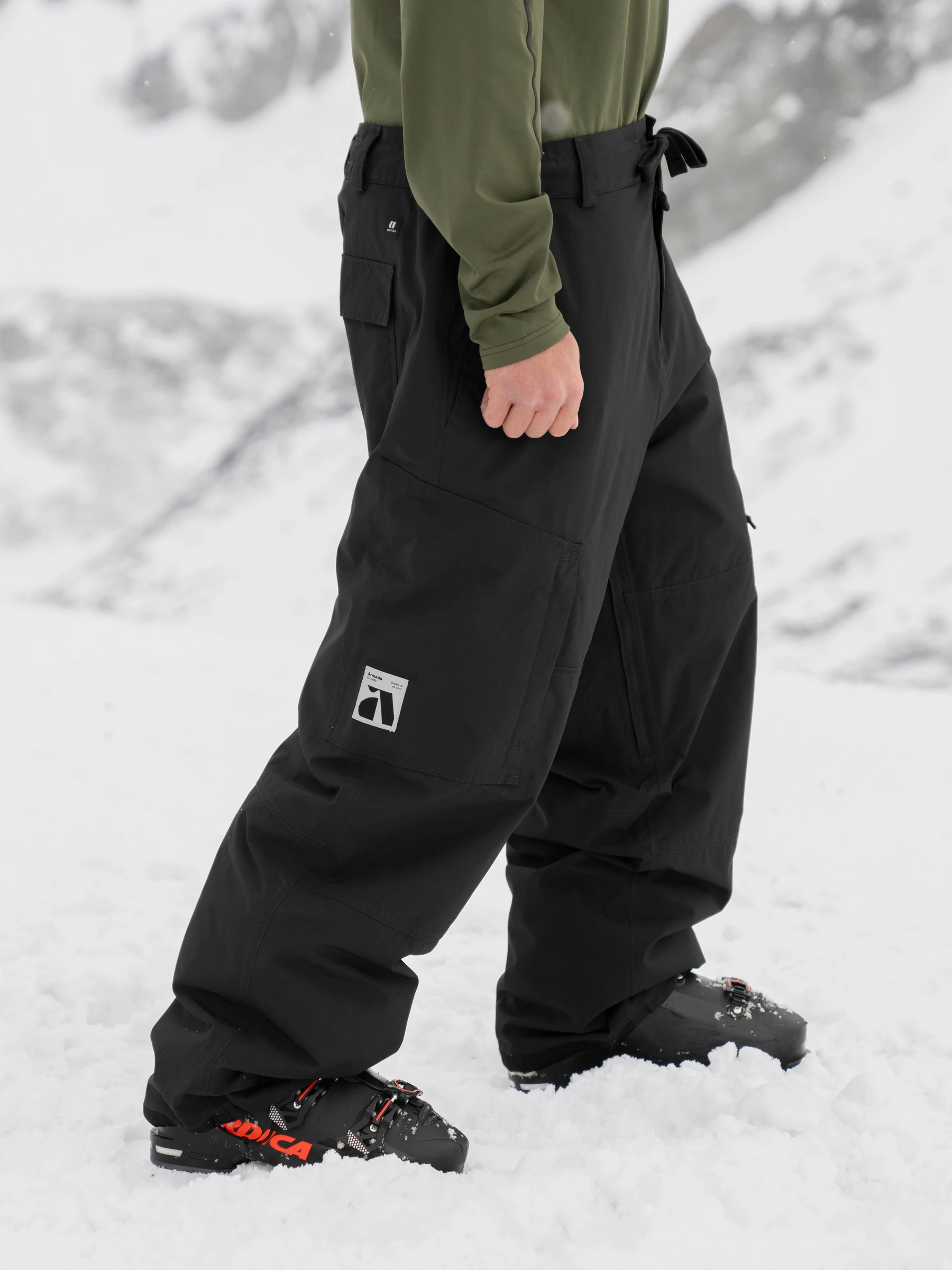 Pantaloni Armada Barbati Corwin 2L Insulated Black 10K [5]