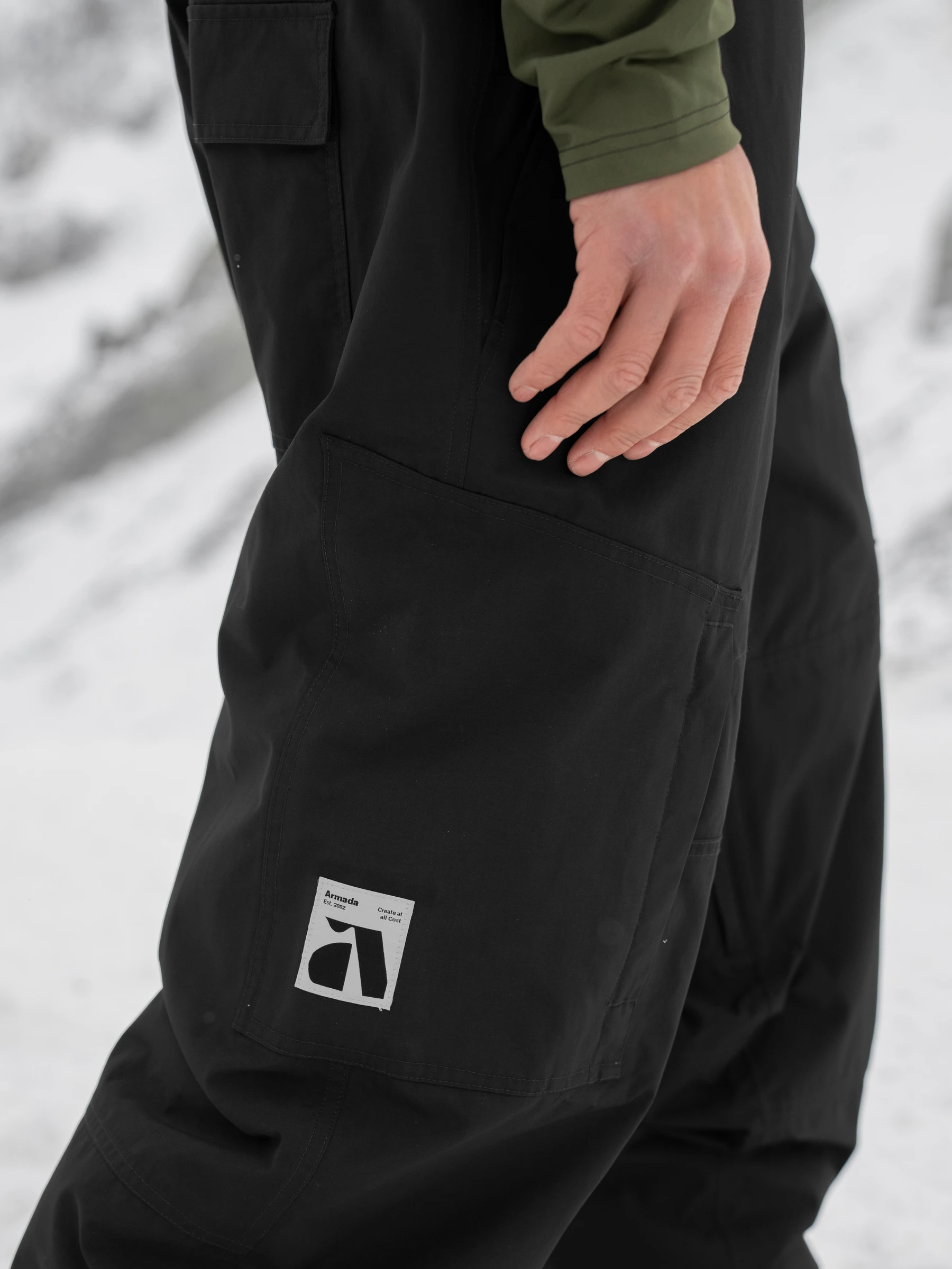 Pantaloni Armada Barbati Corwin 2L Insulated Black 10K [6]