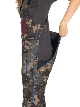 Pantaloni Armada Pascore Bib Splatter Camo 10K [7]