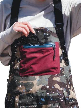 Pantaloni Armada Pascore Bib Splatter Camo 10K [8]