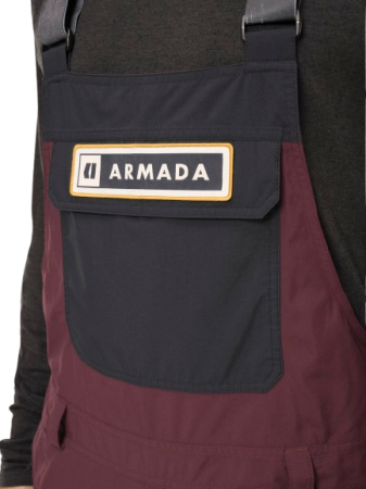 Pantaloni Armada Sumpter 2L Bib Sassafras-Black 10K [5]
