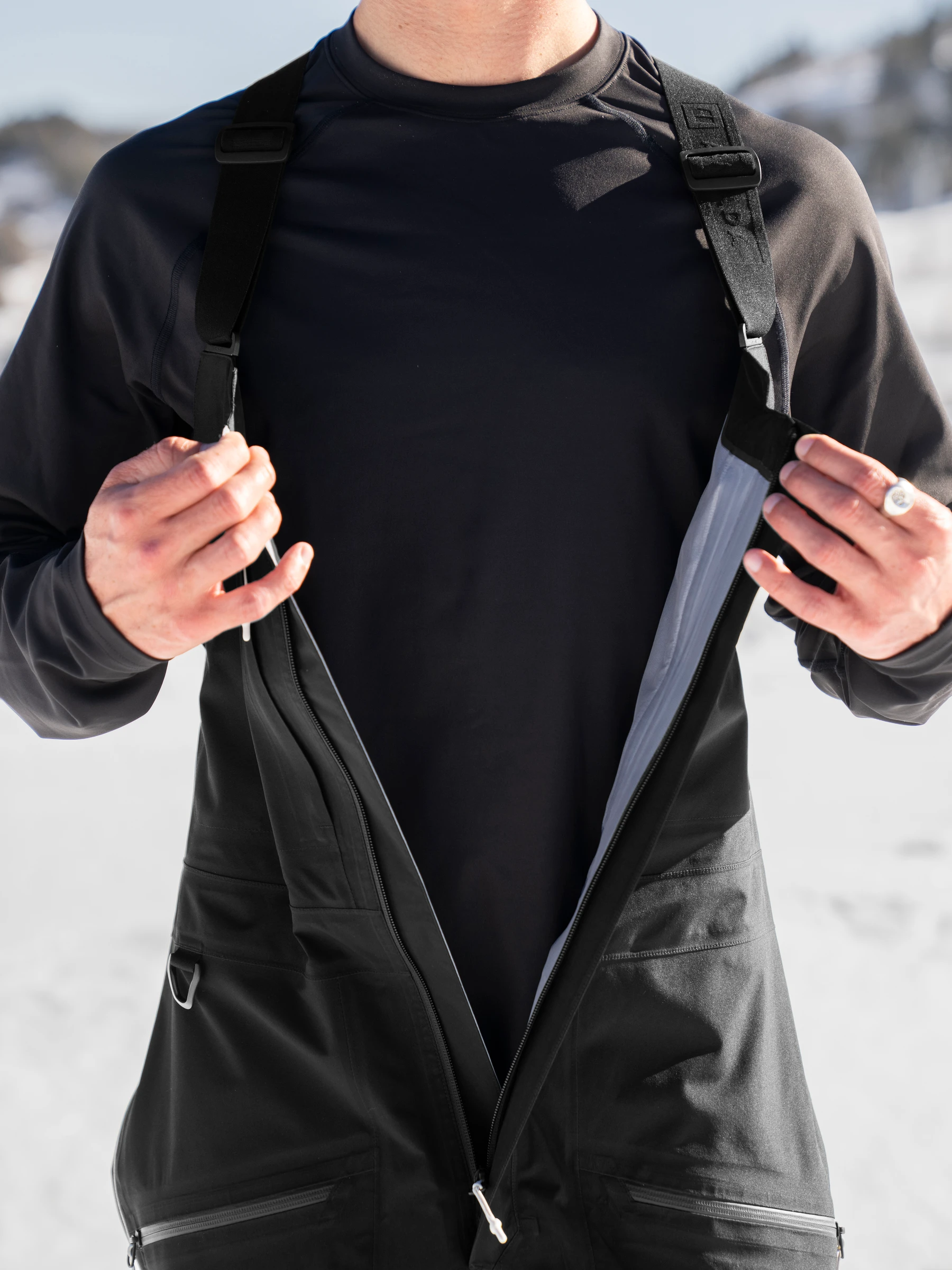 Pantaloni Bib Armada Barbati Coveted 3L Gore-Tex Black [7]