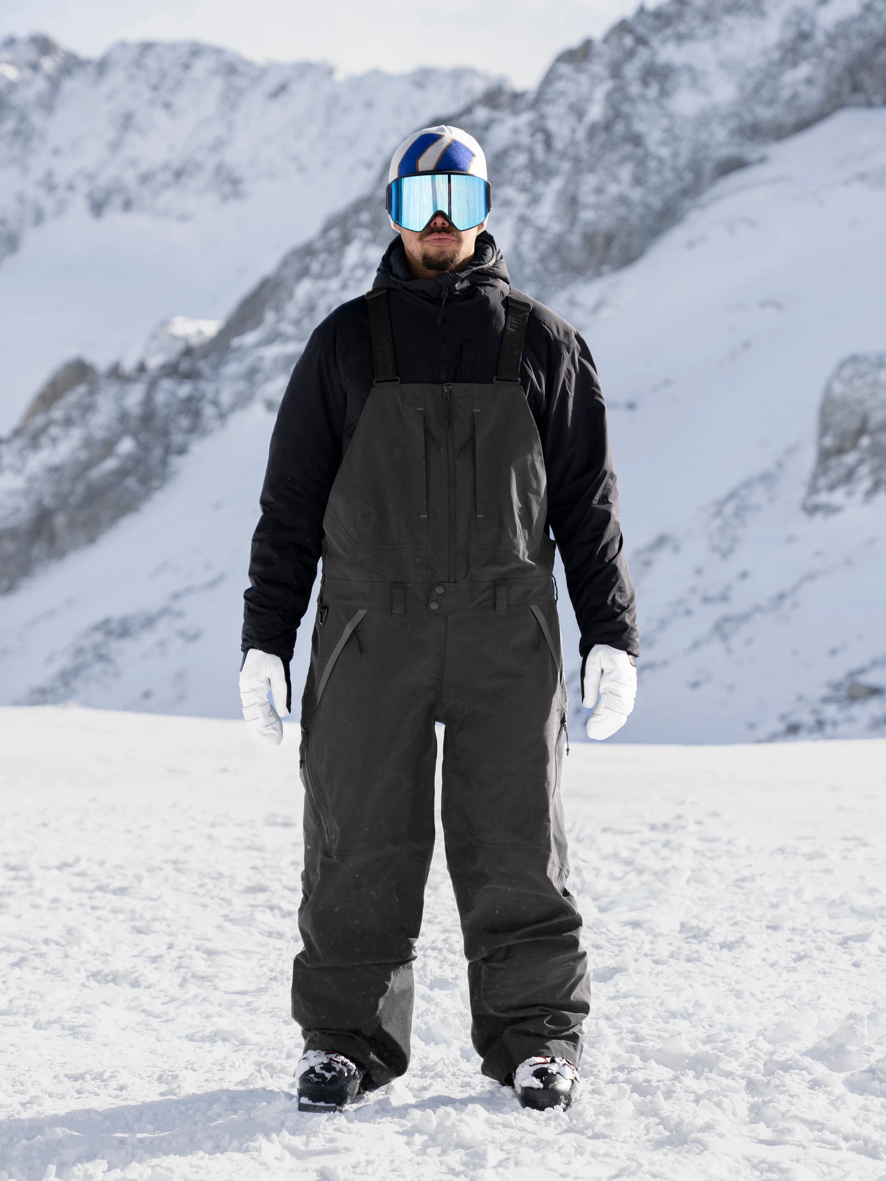 Pantaloni Bib Armada Barbati Emmons 3L Black 20K [1]