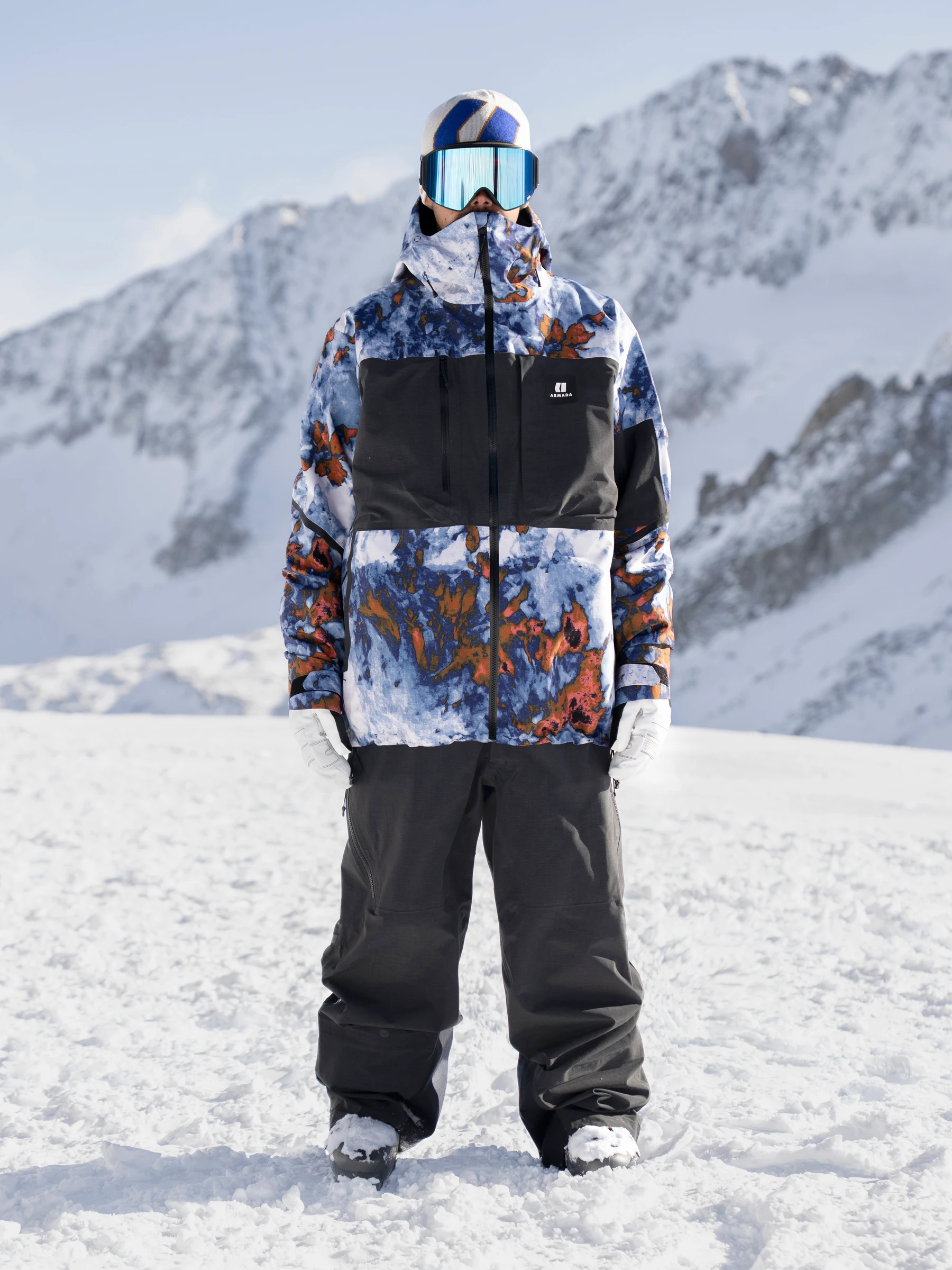 Pantaloni Bib Armada Barbati Emmons 3L Black 20K [3]