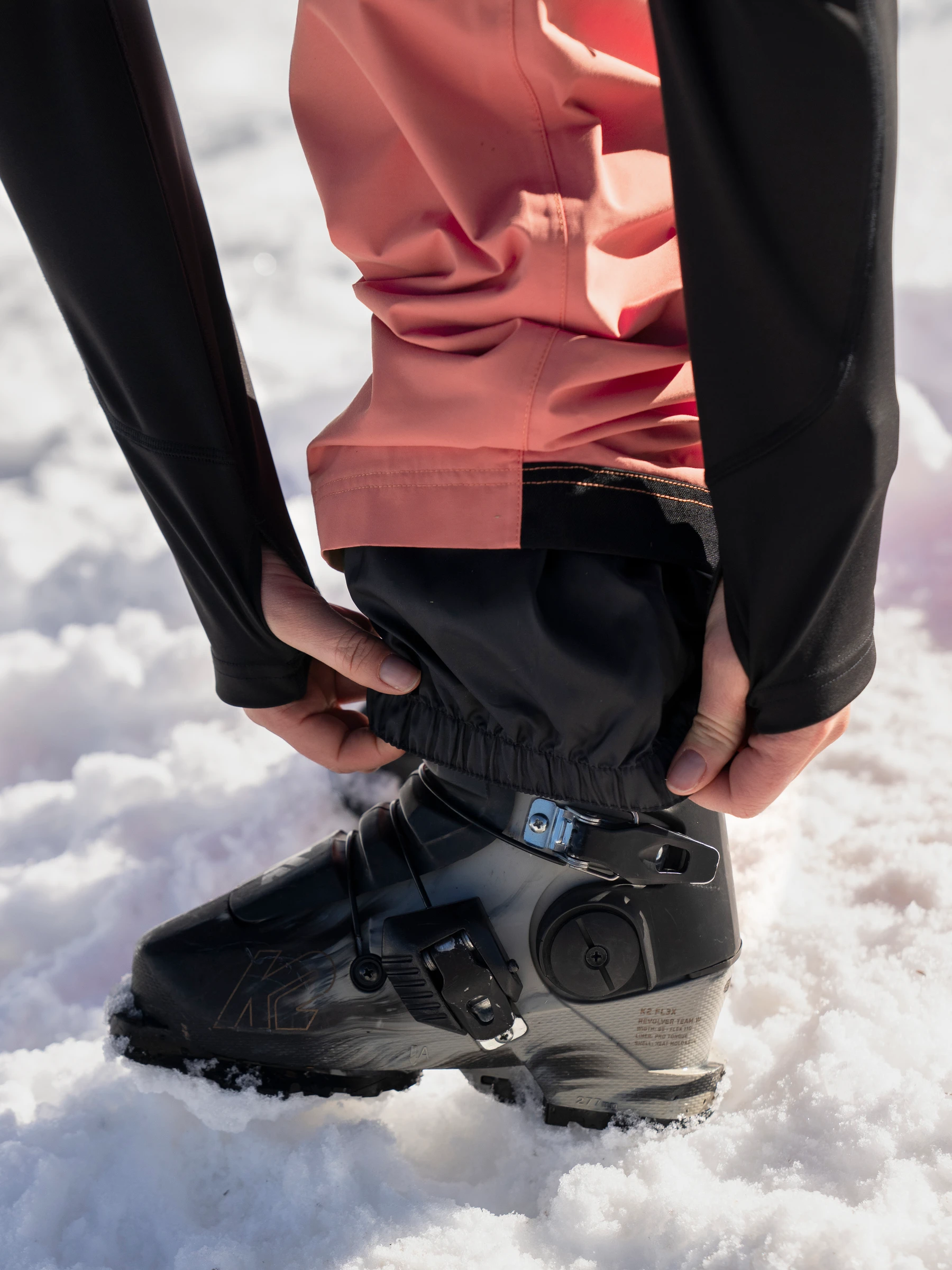 Pantaloni Bib Armada Barbati Pascore 2L Faded Rose 20K [1]