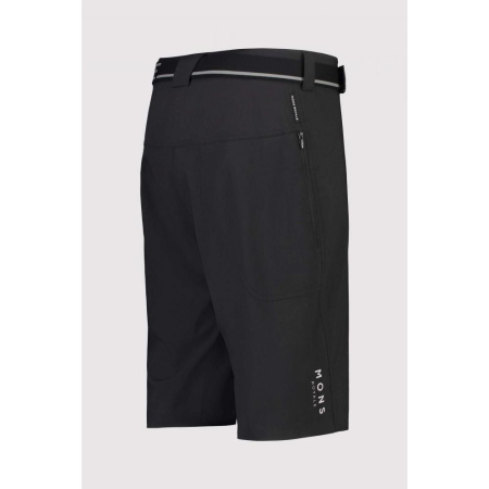 Pantaloni ciclism merino MONS ROYALE M VIRAGE BIKE BLACK [4]