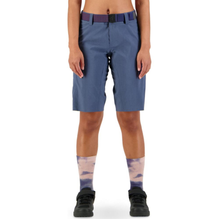 Pantaloni ciclism merino Mons Royale W Virage Bike Shorts Dark Denim [2]