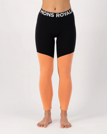 Promotii - Pantaloni de Corp Merino Mons Royale W Cascade Punch