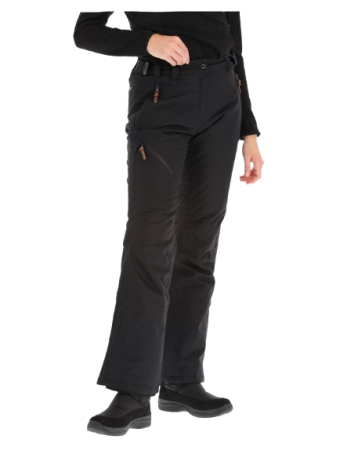 Pantaloni Icepeak Femei Curlew Negru 10K [1]