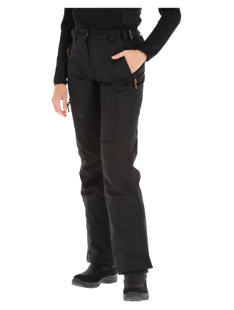 Pantaloni Icepeak Femei Curlew Negru 10K [2]